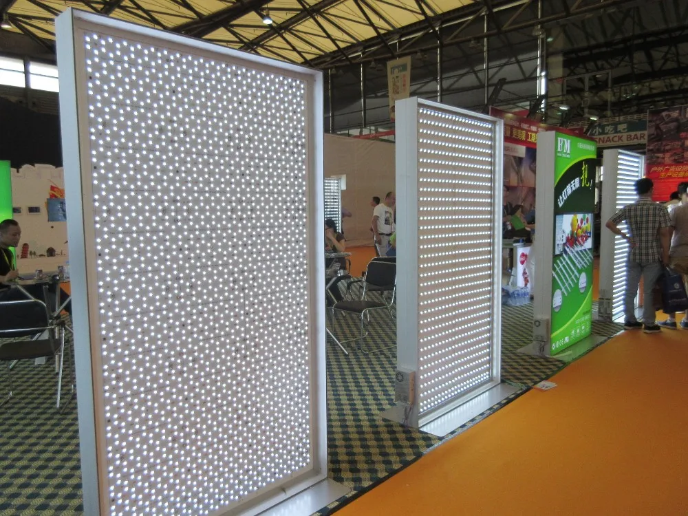 Hot selling frameless flex banner fabric aluminum light box