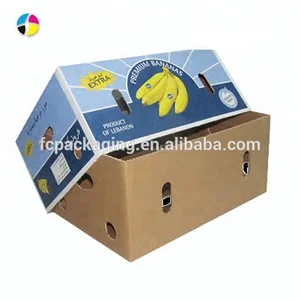 packaging & printing box carton fresh banana corrugated box 65