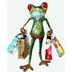 shopping frog abstract diy painting picture by numbers for decor