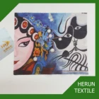 2018 popular custom logo printed microfiber cleaning cloth