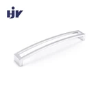 HJY Chrome finish modern cabinet kitchen door decorative knobs pulls