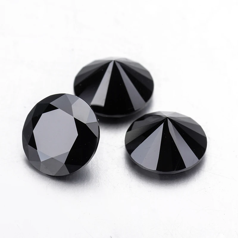 فضفاض الماس اللون الأبيض 0.10 قيراط شكل دائري GRA سعر الماس الطبيعي سعر مويسانيتي الأسود