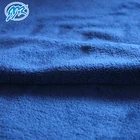 Flocked velvet fabric /100% polyester heavy flannel fleece fabric