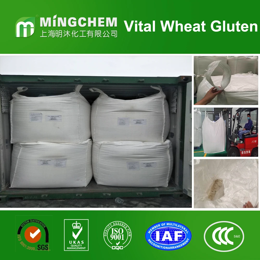 wheat gluten food grade fine powder vital wheat gluten