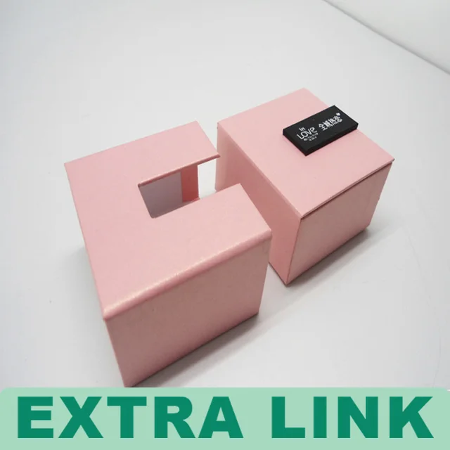 two layers of jewelry packing box/jewelry paper packaging