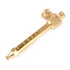 JL-439 Brass Jade Agate Fittings Metal Smoking Pipes Parts