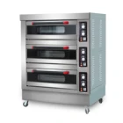 Commercial electric stainless steel baking oven high temperature oven