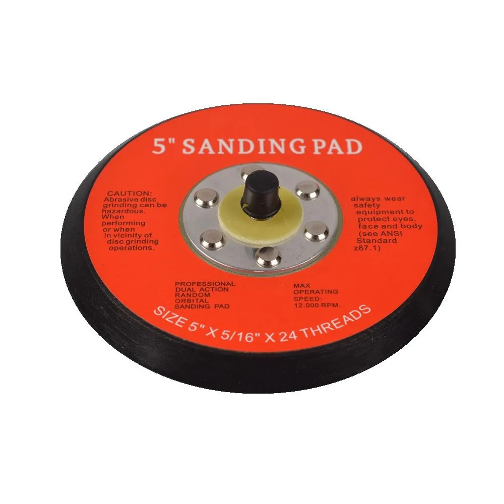 Inch Mm Abrasive Tools Da Sanding Pad Random Orbital Sanding Pad