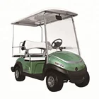Electric 4 seats battery aluminium golf cart shuttle with Curtis controller Trojan battery
