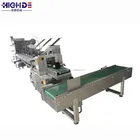 high efficiency napkin folding cutting printing machine tableware packaging machine