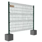 strict quality control 12 gauge vinyl coated welded wire mesh fencing