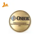 Metal Metal Coin 3d Customized Logo 3D Metal Antique Coin Cordage