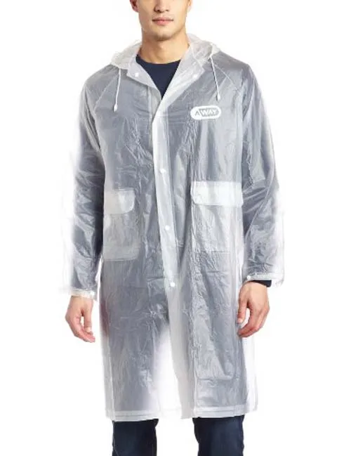 clear raincoat material