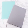 Hardcover Customize Brand Name Leather Diary Promotional Embossed Logo Plan Journal B5 Grid Paper Notebook