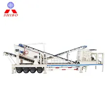 Mobile rock impact india crusher