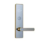 Quality assured online available intelligent hotel card key smart fashion gate lock for booking and agoda rent
