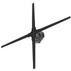 High resolution 1408*1408 3d hologram advertising fan 100 cm with 1406 pcs of LED