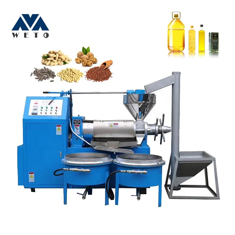 black and flax seed oil press machine