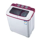 CE CB ISO9001 certificates Twin tub semi automatic clothes washing machine mini clothes washer