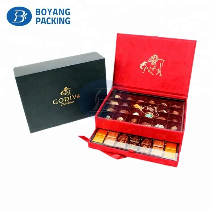 hot selling individual design paper chocolate gift packaging box