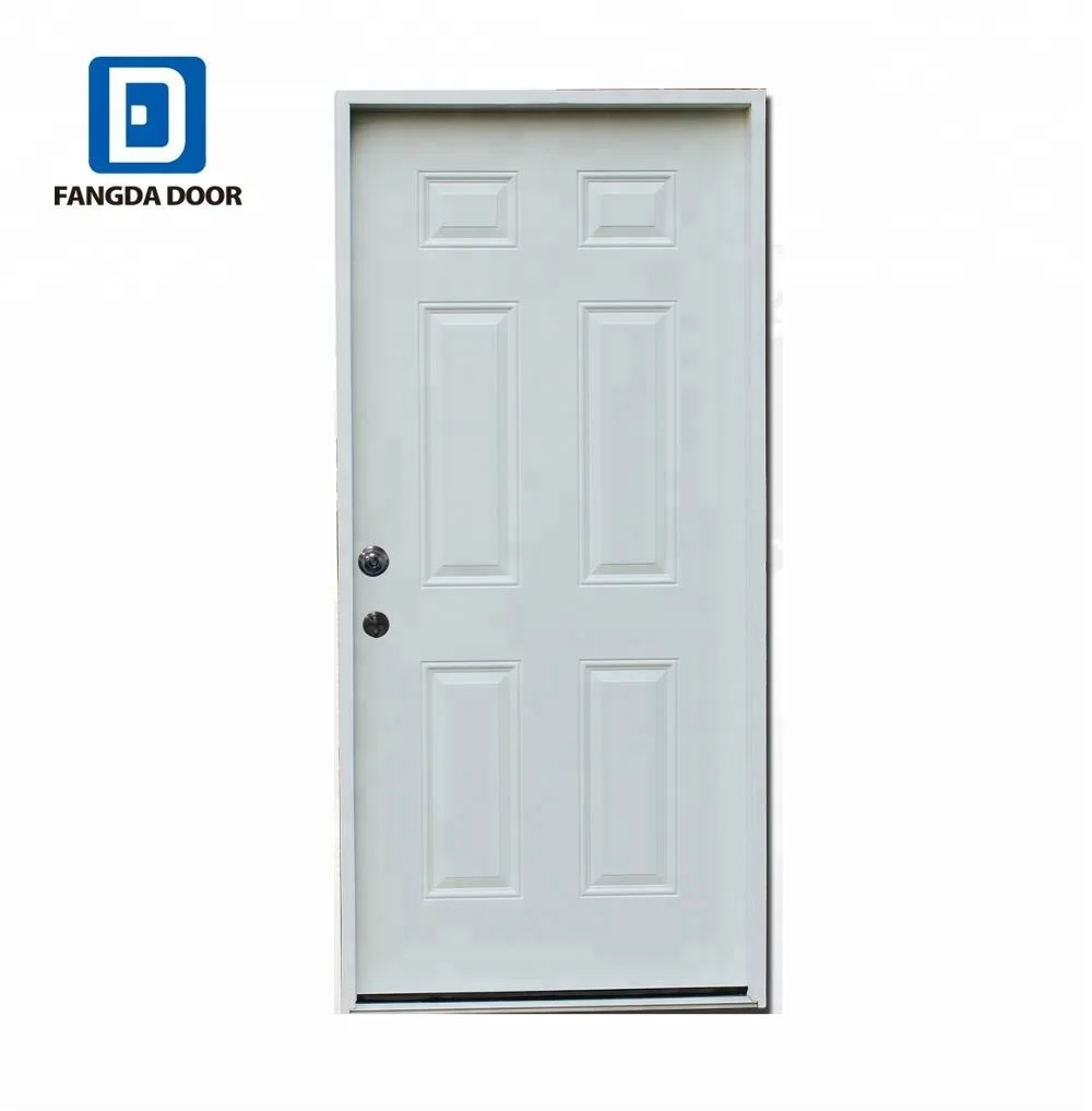 Fangda Best Price 30 X 78 Cheap Exterior Steel Door Buy Cheap
