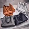 wholesale 2 pieces PU leather women handbag sets