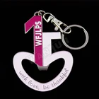Supplies wholesale cheap flamingo key chain eagle key chain coin holder key chain