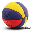 Custom Made Colorful Kids Sport Ball Products Official Weight Size 3 5 6 7 Natural Rubber Basketballs