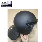 Police equipment military combat abs anti riot black helmet