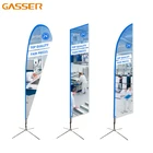 Best price multi style rectangle banner flags for display