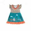 Drop shipping Thanksgiving Day Girls' Dresses Baby Girls' clothing Boutique smocked dress girls
