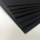 thick high quality smooth face black card board recycle paper