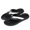 hot sale black white fashion leather sandals for sale