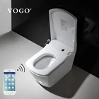 Western wc urine sensor pedestal pan toilet models with price