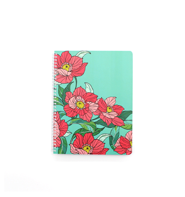 wholesale coated paper cover double wire-o ring spiral binding