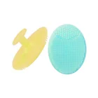 Food Grade Silicone Daily Facial Cleaning Exfoliator Face Cleansing Pad Silicone Face Scrubber