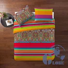 paisley pattern brushed high quality quilt cover set twin size
