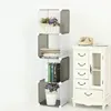 4 cubes double color Linen cupboard Corner wardrobe storage capacity( FH-AL0017)