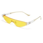 wholesale cat eye glasses fashion rimless sunglasses
