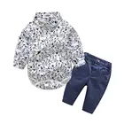 infant clothes set long-sleeved trousers 2 sets kids summer clothing sets baby clothescarters baby gift newborn