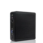 fanless low power Core i3 4010U mini pc desktop computer design for office