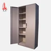 knock down steel swing door file caibint office furniture double door locking filing cabinet with adjustable shelf