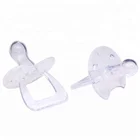 wholesale adult baby silicone natural rubber abdl pacifier holder Pacifier Product transparent hot sale pacifier