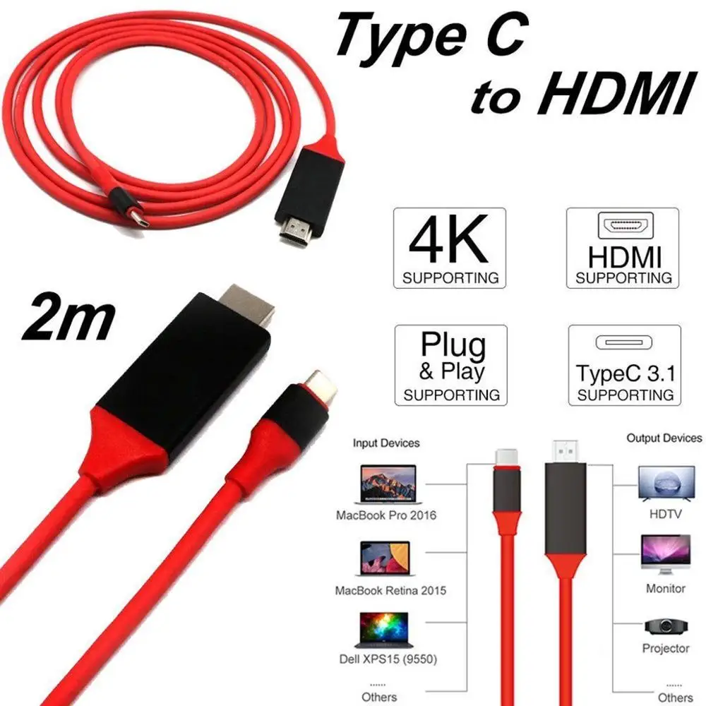 USB-C HDTV Cable
