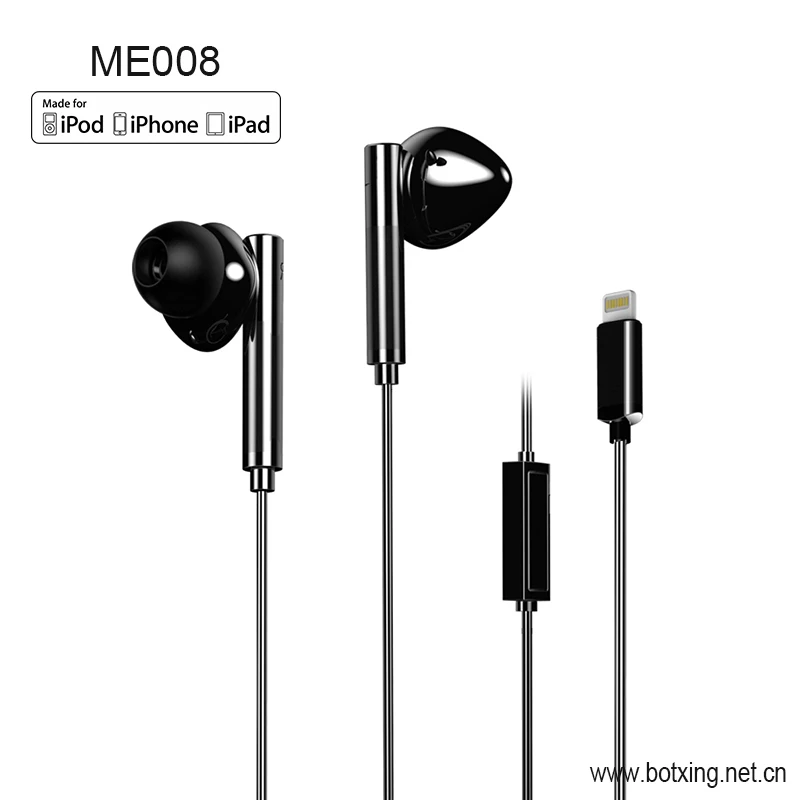 High quality stereo digital mfi earphone headphone for iphone 8 - ANKUX Tech Co., Ltd