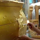 dutch gold leaf for gilding and decorating furniture frame ceiling from chinese manufacturer