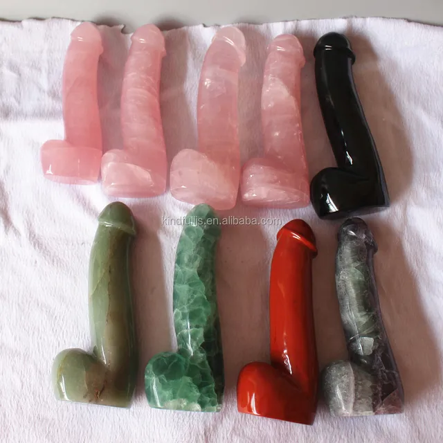 wholesale natural amethyst clear fluorite quartz crystal dildo