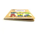 Hardcover cardboard english cartoon story books, educational wholesale music books
