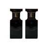 China Factory Seller 20ml 60ml Transparent Crimp Neck Rectangular Glass Perfume Bottle