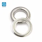 SK China factory nickle free custom different colors sliver copper jacket jeans wear metal ring eyelet clothes button